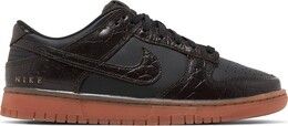 Кроссовки Nike Dunk Low SE 'Chocolate Croc', черный dv1024 010 | black