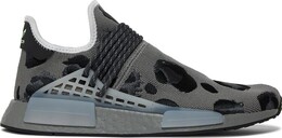 Кроссовки Adidas Pharrell x NMD Human Race 'Animal Print - Ash', серый id1531 | grey