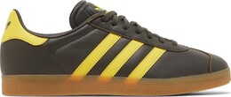 Кроссовки Adidas Gazelle 'Shadow Olive Impact Yellow', коричневый hq9873 | brown