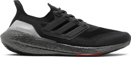 Кроссовки Adidas UltraBoost 21 'Carbon Solar Red', серый fy3952 | grey