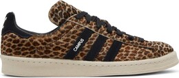 Кроссовки Adidas END. x Neighborhood x Campus 80s 'Leopard', черный gx5004 | black