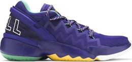 Кроссовки Adidas D.O.N. Issue #2 'Throwback Utah Jazz', фиолетовый fv8959 | purple