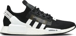 Мужские кроссовки Adidas NMD R1 V2, черный/белый fv9021 | black