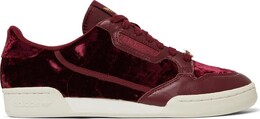 Кроссовки Adidas Continental 80 'Velvet Pack - Burgundy', красный eh0173 | red