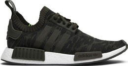 Кроссовки Adidas NMD_R1 Primeknit 'Night Cargo', зеленый cq2445 | green