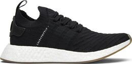 Кроссовки Adidas NMD_R2 Primeknit 'Japan Black Gum', черный by9696 | black
