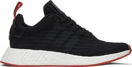 Мужские кроссовки Adidas NMD R2 Primeknit, черный/красный ba7252 | black