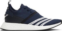 Кроссовки Adidas White Mountaineering x NMD R2 PK 'Collegiate Navy', синий bb3072 | blue