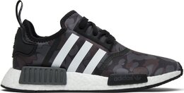 Кроссовки Adidas A Bathing Ape x NMD_R1 'Black Camo', черный ba7325 | black