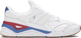 Кроссовки New Balance X-90 'White Blue Red', белый msx90rwb | white