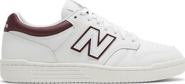 Кроссовки New Balance 480 'White Burgundy', белый bb480ldb | white