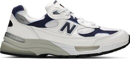 Кроссовки New Balance 992 Made in USA 'White Navy', белый m992ec | white