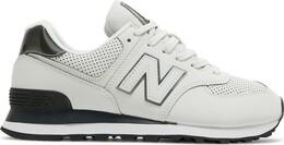 Кроссовки New Balance Wmns 574, белый/черный wl574dn2 | white/black