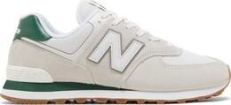 Кроссовки New Balance 574, кремовый/зеленый ml574td2 | white