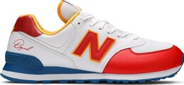 Кроссовки New Balance David Sunflower Seeds x 574 'Blue Munsell White', белый ml574dsf | white