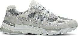 Кроссовки New Balance 992 Made in USA 'White Silver', серый m992nc | grey