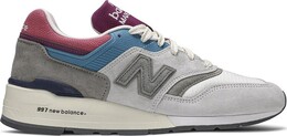 Лимитированные кроссовки New Balance Aimé Leon Dore x 997 'Mulberry Purple', серый m997ald | grey