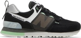 Кроссовки New Balance Wmns 574 'Black Green', черный wl574iu2 | black