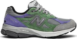 Кроссовки New Balance Stray Rats x 990v3 Made in USA 'Alternate', зеленый us990mc3 stray rats | green