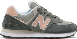 Кроссовки New Balance Wmns 574 'Black Spruce Silver Pine', зеленый wl574sz2 | green