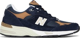 Кроссовки New Balance 991 Made In England 'Navy Brown', синий m991dnb | blue