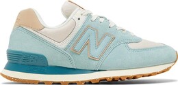Кроссовки New Balance Wmns 574, голубой/светло-бежевый wl574sg2 | light blue/light beige