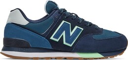 Кроссовки New Balance 574, синий/белый ml574pu2 | blue