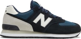 Кроссовки New Balance 574, темно-синий/черный/белый ml574bd2 | blue