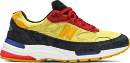 Кроссовки New Balance 992 Made in USA 'Atomic Yellow Red', желтый m992dm | yellow