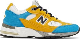 Кроссовки New Balance Sneakersnstuff x Wmns 991 Made in England 'Blue Yellow', желтый w991ef | yellow