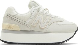 Кроссовки New Balance Wmns 574+ 'White Grey', кремовый wl574zaa | cream