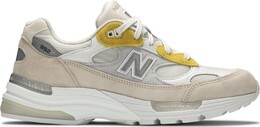 Кроссовки New Balance Paperboy Paris x 992 Made in USA 'Fried Egg', кремовый m992pb1 | cream