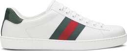 Кроссовки Gucci Ace Leather White, белый 386750 a3830 9071 | white