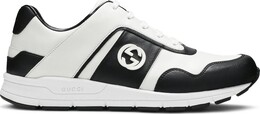 Кроссовки Gucci GG Low Black White, черный 426185 ayo10 1063 | black white