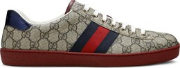 Кроссовки Gucci Ace GG Supreme Beige, бежевый 429445 96g50 9767 | beige