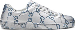 Кроссовки Gucci Ace Low GG Monogram, серебряный 548938 03j00 1905 | gg monogram
