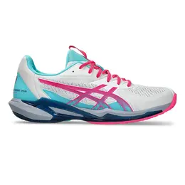 Мужские кроссовки для паделя Asics SOLUTION SPEED FF 3 PADEL, белый/розовый a53745058 | blanco / rosa