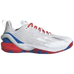 Мужские теннисные кроссовки Adidas ADIZERO CYBERSONIC, белый/красный mp_0004991_lpe49 | blanco / rojo