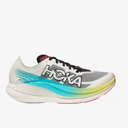 Кроссовки унисекс ROCKET X 2 Hoka, белый/бирюзовый mp_0309930_0001127927yzc | blanco / turquesa