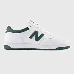 Мужские повседневные кроссовки New Balance BB480, белый/зеленый a51984494 | blanco / verde