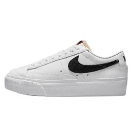 Кроссовки Nike Blazer Low Platform, черно-белый dz5210 100 | black-white