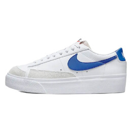 Кроссовки Nike Blazer Low Platform, белый/синий dj0292 107 | white