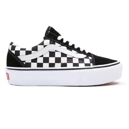 Vans Old Skool Platform унисекс повседневные кроссовки, черный/белый a50539856 | negro / blanco