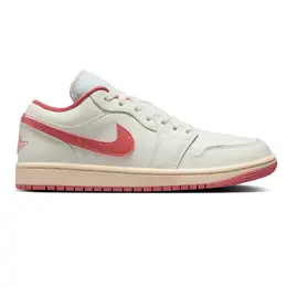 Женские баскетбольные кроссовки Air Jordan 1 Low Jordan, белый/розовый a52029066 | blanco / rosa