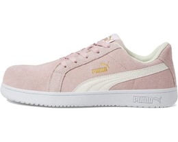 Кроссовки Iconic Suede Low ASTM EH Puma Safety, розовый 9806440 | pink/white