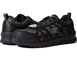 Кроссовки Bulklin - Lyndale Composite Toe Skechers Work, черный 9376594 | black/leopard