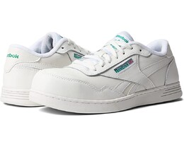 Женские кроссовки Reebok Club Memt Work EH Comp Toe, бело-зеленый 9620695 | white/green