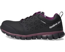 Кроссовки Reebok Sublite Cushion Work Comp Toe SD, черный/фиолетовый 9433007 | black/plum