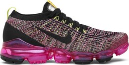 Кроссовки Nike Wmns Air VaporMax Flyknit 3 'Black Pink Blast', розовый aj6910 006 | pink