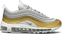 Кроссовки Nike Wmns Air Max 97, бело-золотой aq4137 001 | white-gold